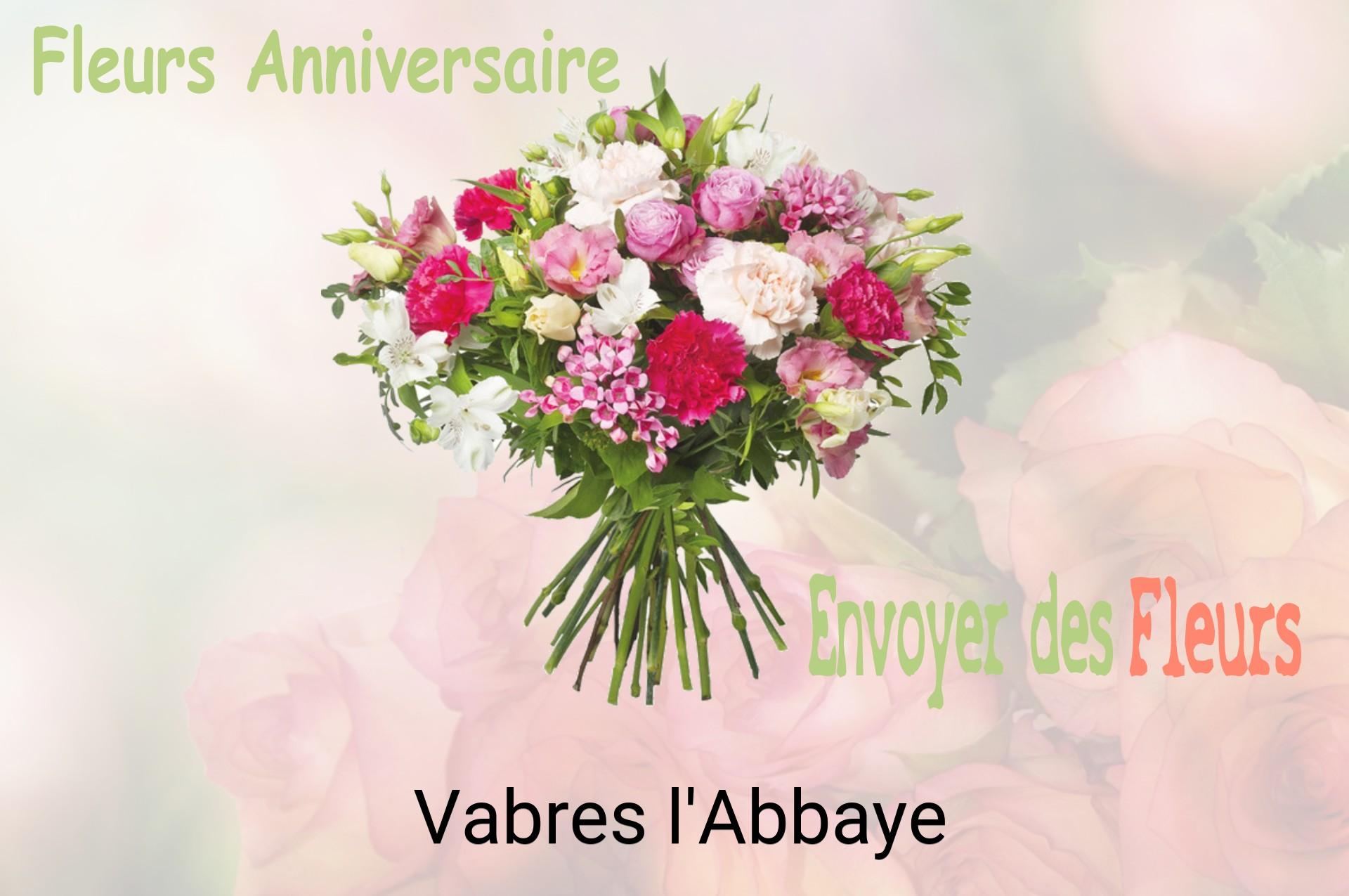 Bouquet de fleurs d’anniversaire livré à Vabres-l'Abbaye