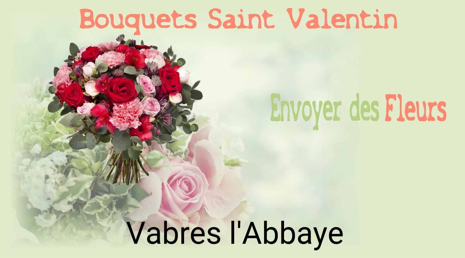 Roses de Saint-Valentin livrées à Vabres-l'Abbaye